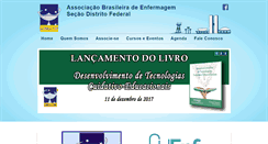 Desktop Screenshot of aben-df.com.br
