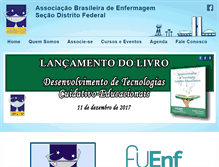 Tablet Screenshot of aben-df.com.br